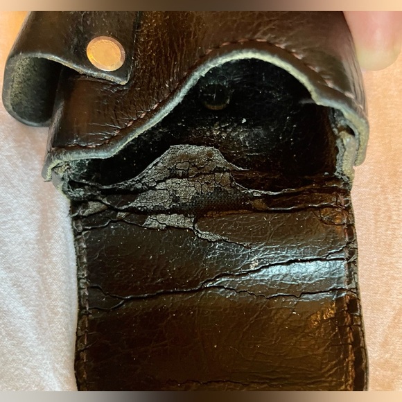 Vintage Harley Davidson cigarette case with lighter pouch - Picture 3 of 3